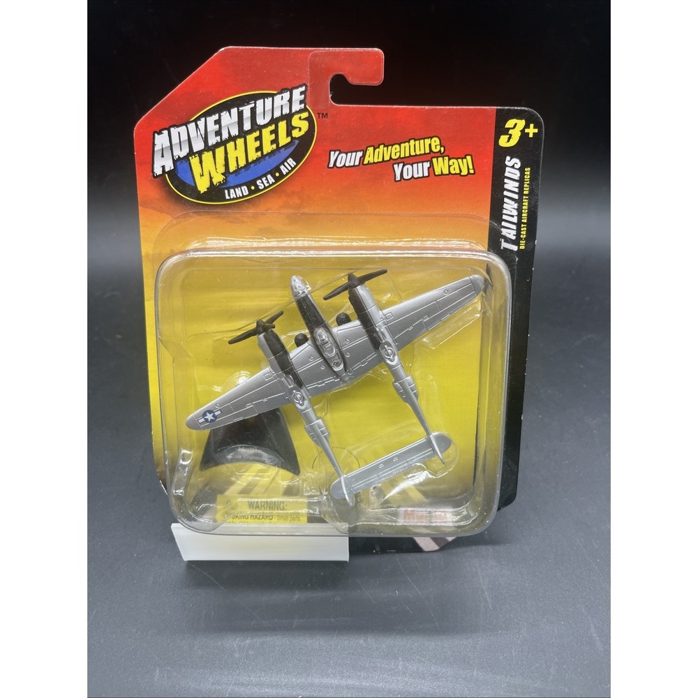 Lockheed P-38 Lightning Fighter Plane Maisto Tailwinds Diecast Replica